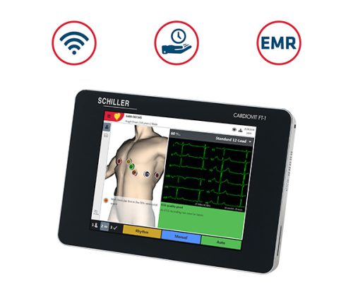 schiller cardiovit ft-1 ekg machine