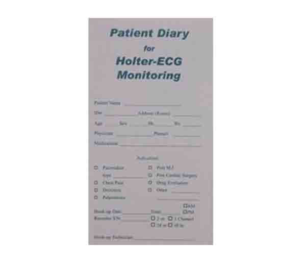 holter patient diary