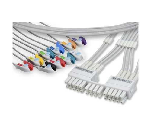 mortara compatible ekg cable lmt10lp0