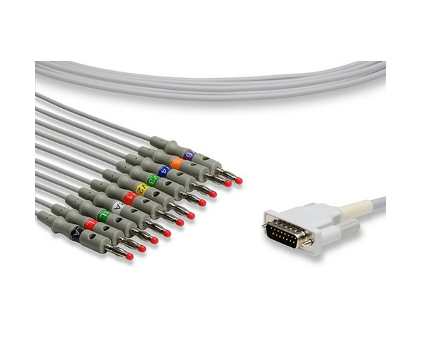 mortara ekg cable 9293-032-50 k10hpb0