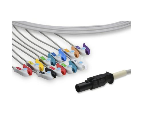 quinton ekg cable 60-00184-01 k1050bk3p0