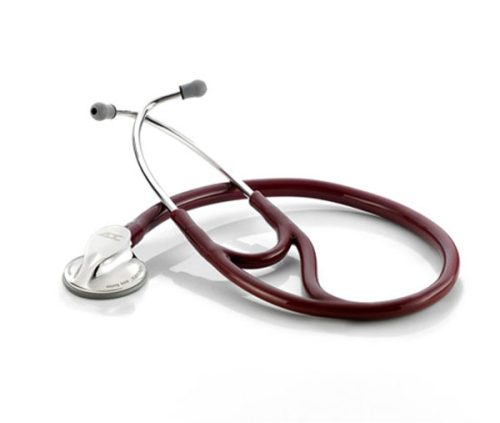 adc adscope burgundy cardiology stethoscope